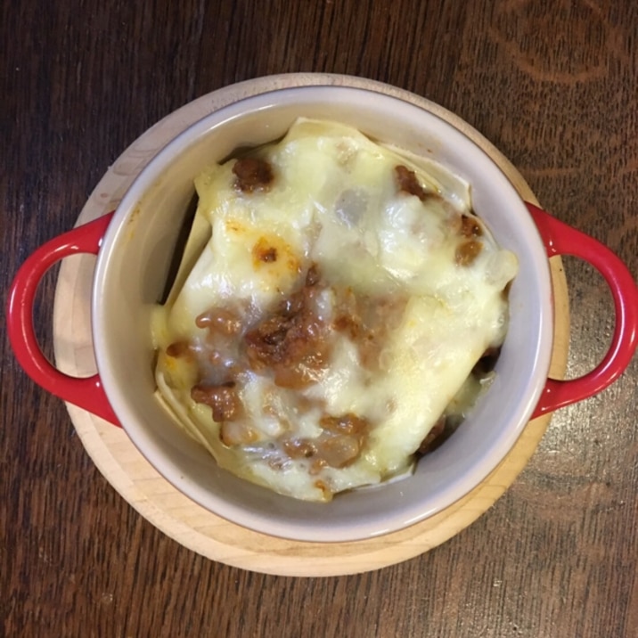 ミニココットでラザニア レシピ 作り方 By Sin1325 楽天レシピ